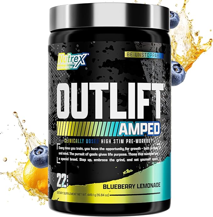 Outlift Amped - Pre-Workout con Citrulina