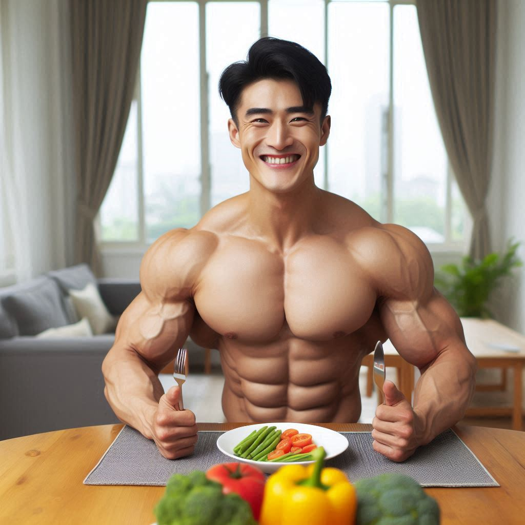chino atletico haciendo la dieta keto